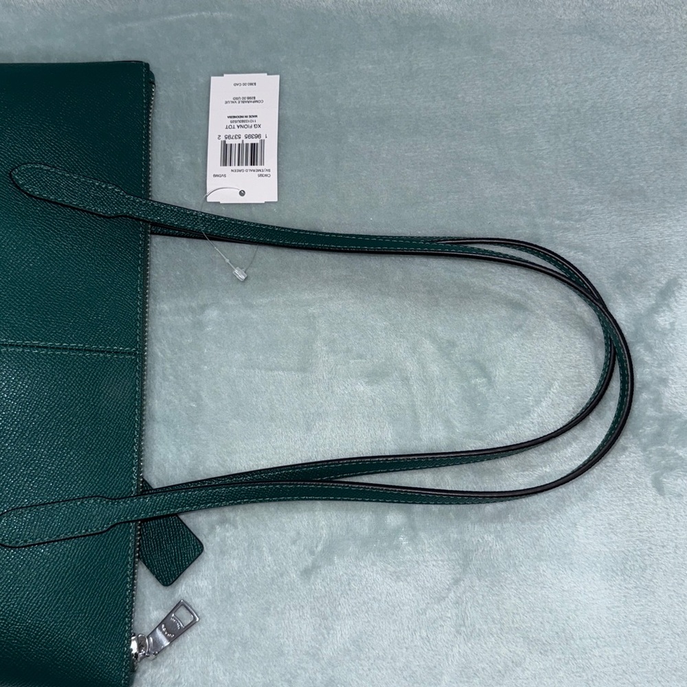 Coach Emerald Green Tote Bag - Picture 13 of 17